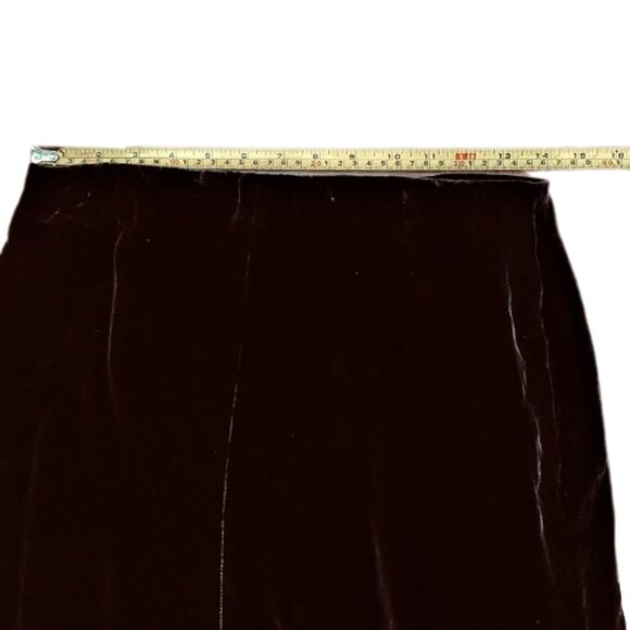 Vintage Coldwater Creek velvet embroidered maxi skirt - Picture 13 of 14
